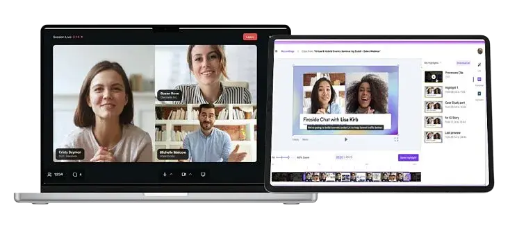 Bizzabo — SO de Transmissão de Vídeo em Direto