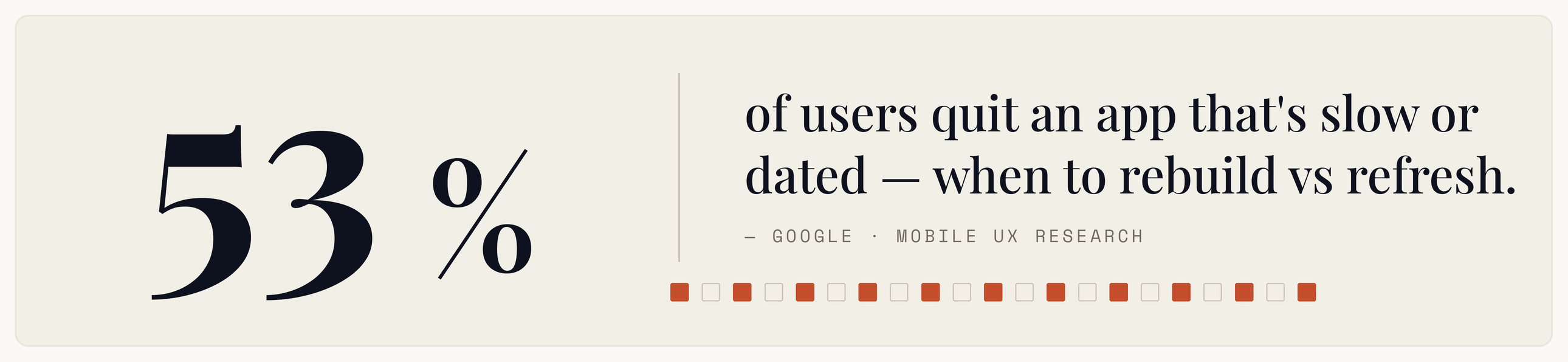 Votre app mobile fait datée ? Le guide pour bien la reconstruire